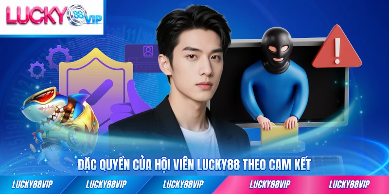 Đặc quyền của hội viên LUCKY88 theo cam kết an toàn mới nhất
